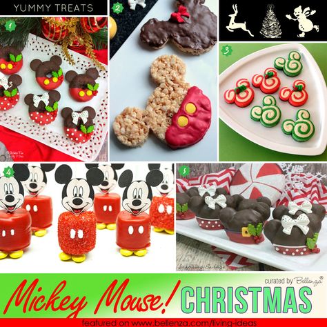 Disney Christmas Snacks, Disney Christmas Desserts, Disney Christmas Treats, Mickey Mouse Treats, Disney Christmas Party, Christmas Party Snacks, Diy Christmas Treats, Christmas Pretzels, Mickey Mouse Crafts