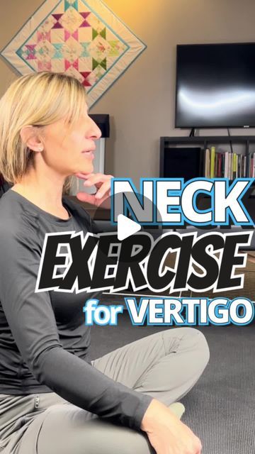 Vertigo Relief Remedies, Movement Exercises, Neck Exercise, Vertigo Exercises, Vertigo Relief, Eye Movement, Neck Exercises, Workout Plans, Physical Therapy