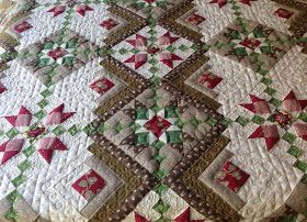 Sew'n Wild Oaks Quilting Blog: Heritage is Quilted Heritage Quilt, Quilt Pattern Free, Row Quilt, Spring Quilts, Marcus Fabric, Log Cabin Quilts, Star Blocks, Jumping For Joy, Flying Geese