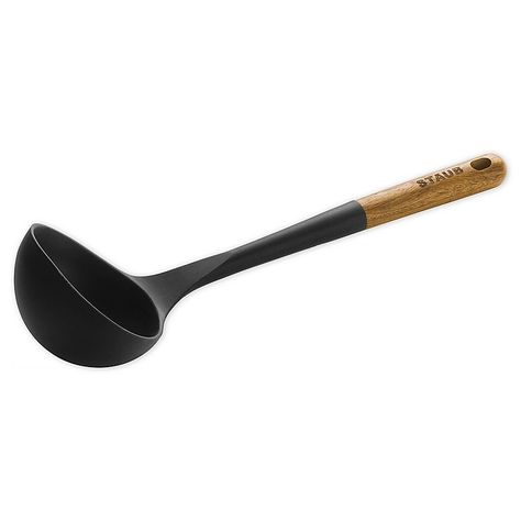 Staub Cookware, Soup Ladle, Kitchen Tool, Wood Kitchen, Kitchen Essentials, Acacia Wood, Kitchen Tools, Kitchen Gadgets, Cookware