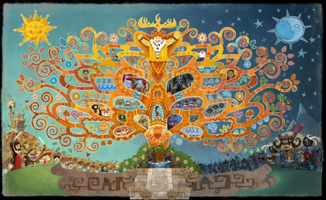 Book Of Life Movie, The Book Of Life, Concept Art World, Element Symbols, Dorm Posters, Whatsapp Wallpaper, Movie Wallpapers, Visual Development, Popular Books