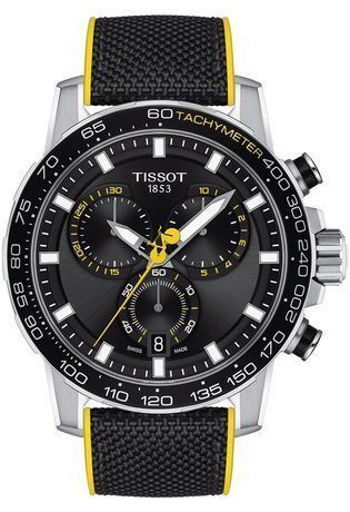 Montre Tissot Supersport Chrono - Édition spéciale Tour de France 2020 T1256171705100 Jaune | Montres and Co Tissot T Race, Tissot Mens Watch, Tissot Watches, Swiss Watch, Buy Watches, The Watch, Super Sport, Luxury Watches For Men, Watch Model