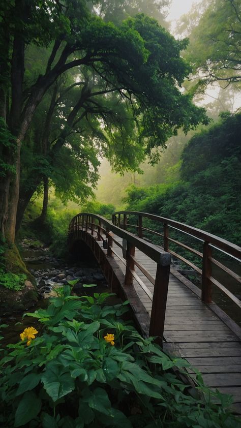 Discover stunning photos of beautiful bridges in this captivating Pinterest pin Explore the unique blend of architecture and nature through breathtaking photography From majestic cityscapes to serene landscapes these images capture the essence of bridge design Perfect for your next art project wallpaper inspiration or simply enjoying the aesthetic beauty of these iconic structures See more picturesque views of bridges at night in small towns and amidst picturesque scenery Ide Reference Scenery, Bridge Aesthetic, Ghost Forest, Forest Bridge, Project Wallpaper, Backyard Bridges, Bridges Architecture, Small Bridge, Journal Images