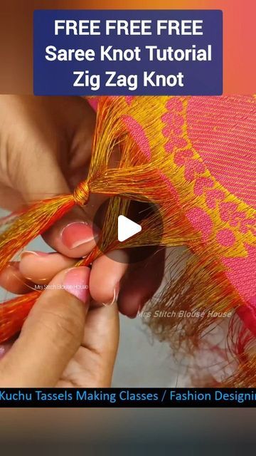 Saree Knots, Saree Tips, House Of Blouse, How To Stitch, Knots Tutorial, Knot, Saree, On Instagram, Dresses