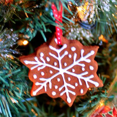 Cinnamon stick ornaments