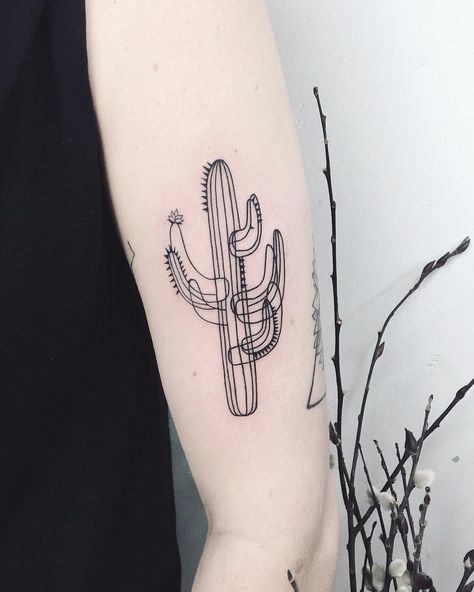 771 curtidas, 10 comentários - NW / Laura Martinez (@nothingwildtattoo) no Instagram: “Cactus for this awesome ladie from Austin, Carly! Thank you again! #cactus #cactustattoos…” Noir Tattoo, Mo Ganji, Cactus Tattoo, 4 Tattoo, Inspiration Tattoos, Plant Tattoo, Line Tattoos, Skin Art, Piercing Tattoo