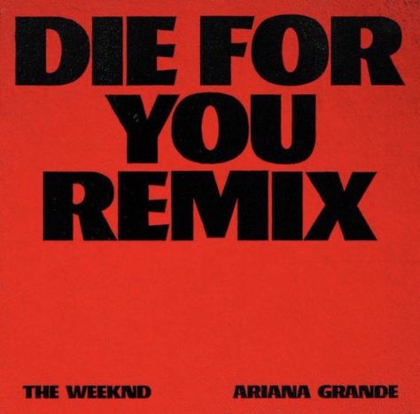 Ariana Grande via Instagram (02/22/23) | The Weeknd and Ariana Grande announce the “Die For You remix” will be released (02/24/23) Weeknd Ariana Grande, The Weeknd Ariana Grande, The Weeknd, Ariana Grande, Music, Red