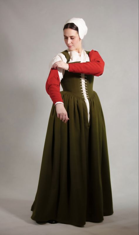 17th Century Dress Peasant, Patron Costume, 1500s Fashion, Tudor Tailor, Middle Ages Clothing, 16th Century Fashion, Market Scene, Radio Silence, Medieval Clothes