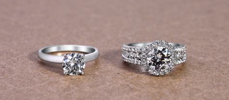 7 Ways To Reset Diamond Rings For A New Look Reasonable Engagement Rings, Wedding Ring Redesign, Wedding Ring Upgrade, Ring Redesign, Real Engagement Rings, Ring Upgrade, Original Engagement Rings, Anniversary Rings For Her, Buying An Engagement Ring