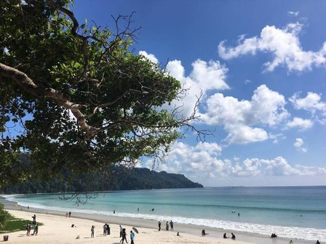 One of the world's beautiful #Radhanagar Beach #Andamans #Havelock #Number7Beach #IncredibleIndia Andaman Photography, Radhanagar Beach, Havelock Island, Fear Of Missing Out, Port Blair, Andaman Islands, Andaman And Nicobar Islands, Slice Of Heaven, Best Beaches