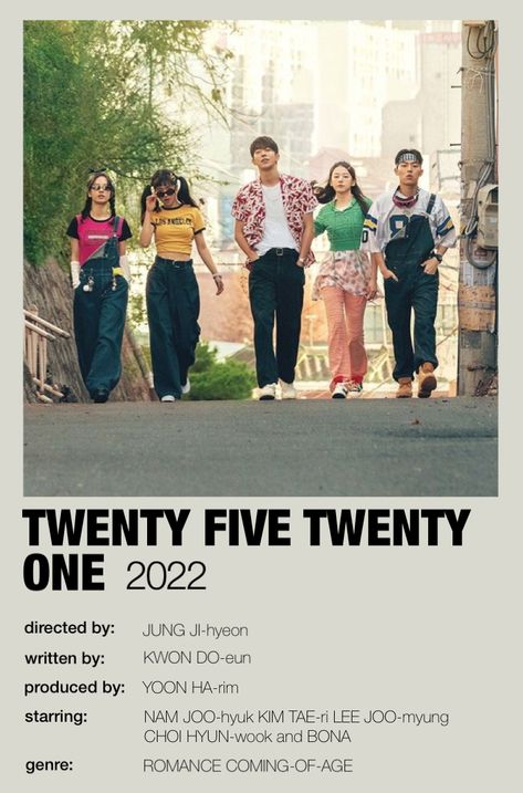 Twenty Five Twenty One, Movies To Watch Teenagers, Korean Drama Series, Watch Drama, New Movies To Watch, Girly Movies, Film Posters Minimalist, Korean Drama Tv, Drama Ideas