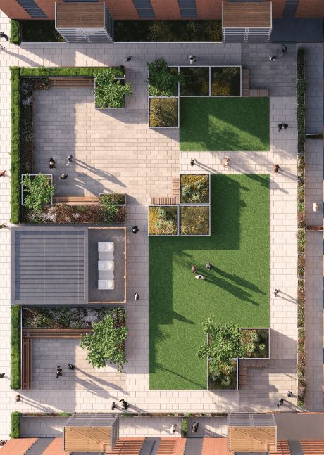 Podium Garden Landscape, Roof Terrace Landscape Design, Landscape Design Rooftop, Podium Landscape Design, Terrace Landscape Design Plan, Rooftop Design Architecture, Podium Design Architecture, Rooftop Landscape Design, Rooftop Plan