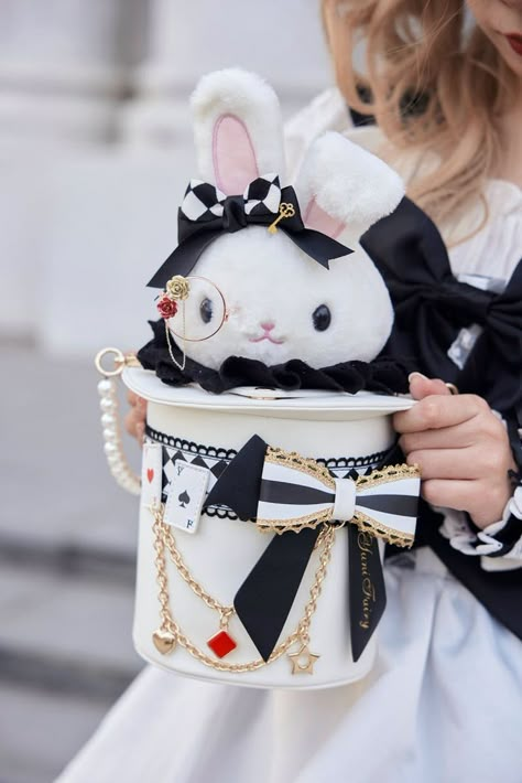 New Release:  【-Mr. Magic Bunny-】 Halloween Themed Lolita Bag

◆ Shopping Link >>> https://lolitawardrobe.com/mr-magic-bunny-halloween-themed-lolita-bag_p7607.html
◆ Limited Quantity!!! Animal Themed Outfits, Bunny Themed Outfit, Cute Bunny Outfits, Cute Bags Aesthetic, Magic Bunny, Bunny Clothes, Bunny Outfits, Magic Rabbit, Bunny Halloween