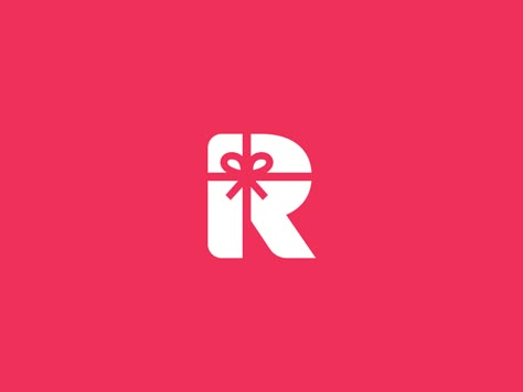 R  Gift Logo / Mark by Aditya Chhatrala #Design Popular #Dribbble #shots Gifting Brand Logo, Chocolates Brand, Gift Shop Logo, Balloon Logo, The Letter R, Gift Logo, Party Logo, Graphic Design Blog, Shop Logo Design