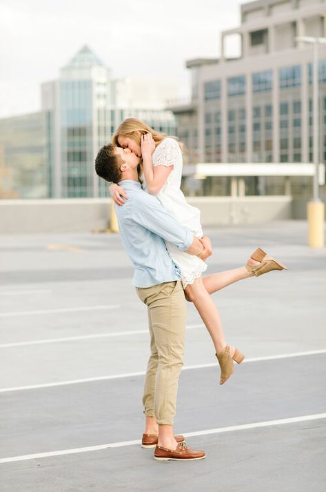 Engagement Photos Lift, 5 Year Relationship, Salt Lake City Photoshoot, Kissing Photo, Salt Flats Utah Engagement, Engagement Proposal Photos, Ideal Couple, Salt Flats Utah Photoshoot Couple, Casual Engagement Photos Outfits