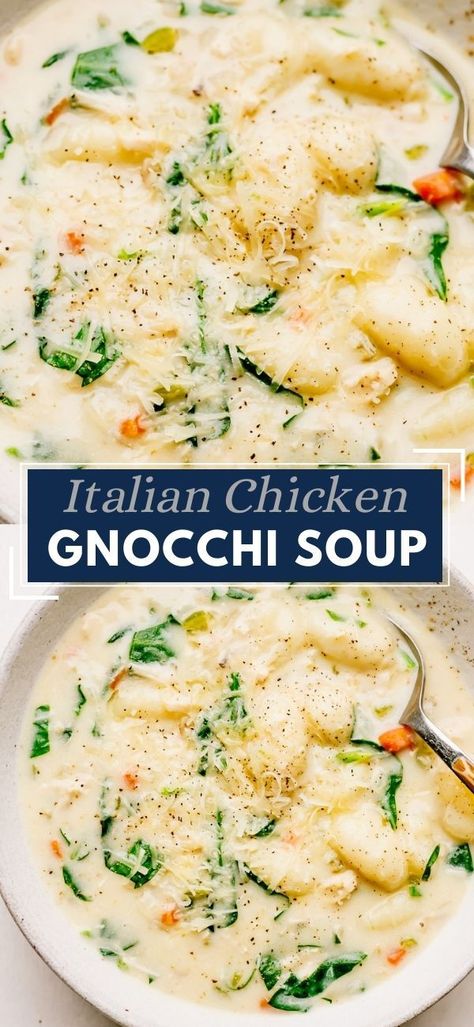 Chicken Nochi Soup, Olive Garden Gnocchi Soup, Munchkin Time, Chicken Gnocchi Soup Recipe, Olive Garden Chicken Gnocchi, Gnocchi Recipes Soup, Olive Garden Chicken, Gnocchi Dishes, Chicken Gnocchi Soup Olive Garden