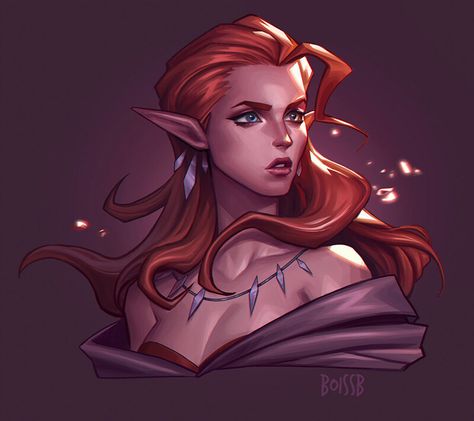 ArtStation - Commissions - Elves, BoissB - B. Jiménez Dnd Elf, Huge Mansion, Rpg Wallpaper, Elf Characters, Elves Fantasy, Female Elf, Elf Art, Fantasy Portraits, Fantasy Races