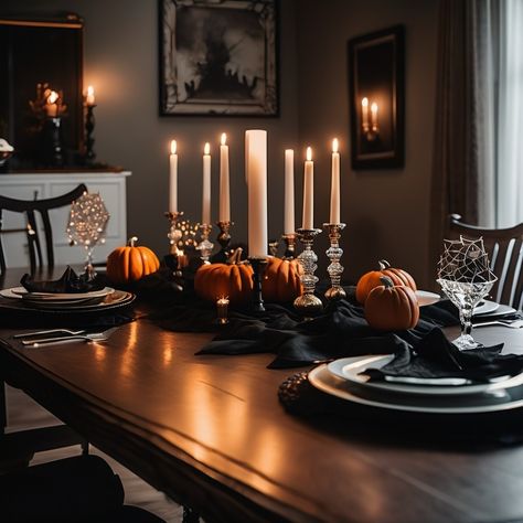 Add a touch of enchantment to your dining table this Halloween season with our spooky table toppers! 🕷️✨ Ready to impress your guests? . #HalloweenDecor #SpookyVibes #TableToppers Halloween Dining Table, Halloween Tablescape, Halloween Table, Table Toppers, Halloween Season, Dinner Party, Halloween Decorations, Party Ideas, Dining Table