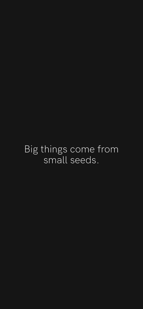 Big Things Coming Quotes, Big Things Are Coming Quotes, Coming Soon Quotes, Seed Quotes, Large Quotes, Something Big Is Coming, Color Wars, Motivation App, Ios Wallpapers