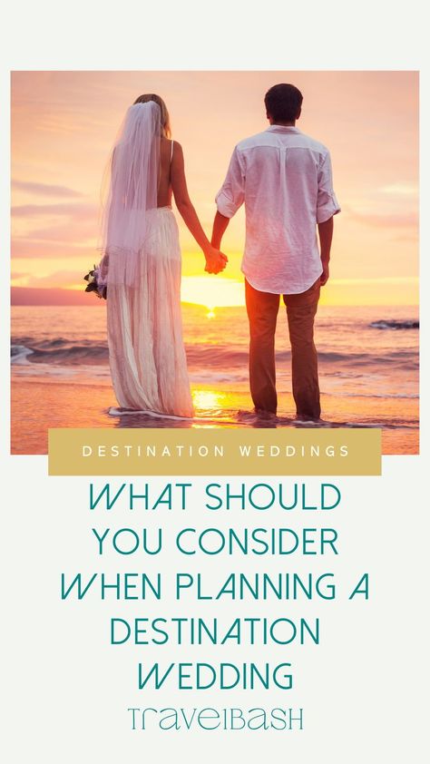 Here are 5 things that may be important to think about before you plan your destination wedding. Everything from the guest list, the budget, location and the whole experience. All Inclusive Wedding Destinations, European Castle Wedding, Cheap Destination Wedding, Wedding Cheap, Best Destination Wedding Locations, Romantic Beach Wedding, Exotic Wedding, The Guest List, Dream Beach Wedding