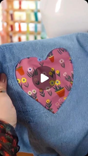 Reverse Applique Sweatshirt Diy, Reverse Applique Tutorial, Applique Sweatshirt, Applique Tutorial, Time Video, Reverse Applique, Diy Sweatshirt, Heart Template, Applique Pattern