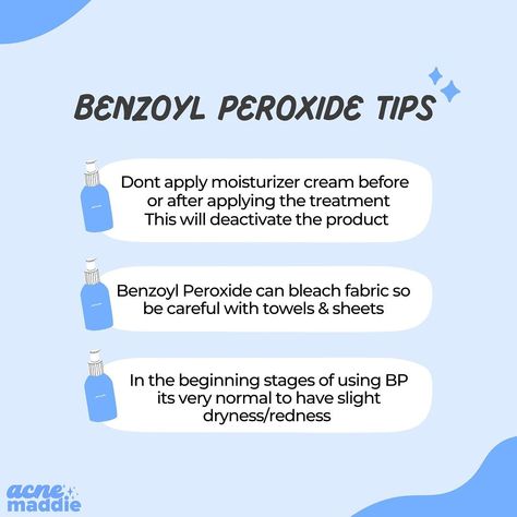 Benzol Peroxide Routine, Benzoyl Peroxide Products, How To Use Benzoyl Peroxide, Benzyl Peroxide Acne Skin Care, Benzolyn Peroxide, Benzoyl Peroxide Skin Care Routine, Benzoyl Peroxide Before And After, Benzol Peroxide, Acne Tips