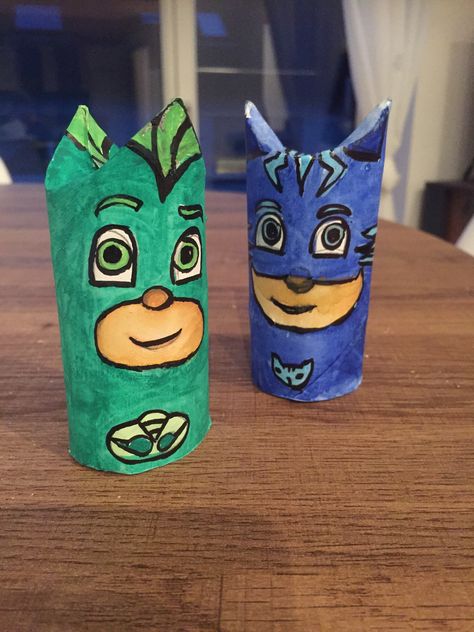 Superhero Activities, March Lessons, Pj Masks Toys, Babysitting Activities, Pj Masks Birthday Party, Pj Mask Party, Superhero Crafts, Masks Crafts, Fanta Can