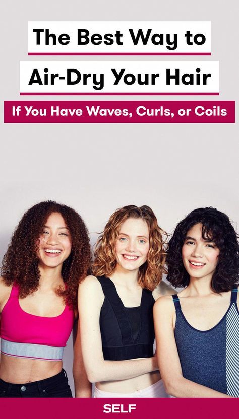 Curly Hair Air Dry Tips, Air Dry Curly Hair Without Frizz, Air Dry Short Wavy Hair, How To Dry Wavy Hair Without Frizz, Wash And Go Wavy Haircuts, Air Dry Short Hair, How To Style Natural Wavy Hair, How To Air Dry Hair Without Frizz, Type 2b Haircut