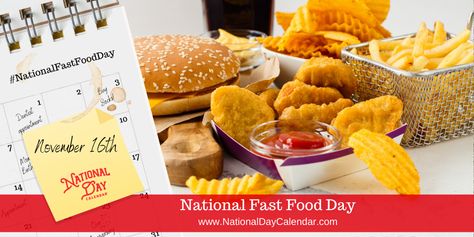 When it comes to fast food, they have some of the catchiest slogans. Sing them while you enjoy your favorites on #NationalFastFoodDay Large Fries, Food Day, Fast Food Chains, Drive Thru, Foods Delivered, Breakfast Items, Food To Go, Fast Food Restaurant, Convenience Food