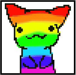 Rainbow Cat, Gif, Rainbow