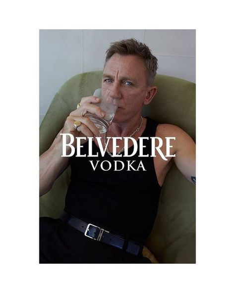 Belvedere Vodka on Instagram: "Belvedere presents Daniel Craig, photographed by Juergen Teller. #BelvedereVodka Enjoy Responsibly." Belvedere Vodka, Colour Grading, Juergen Teller, Mad Man, Batumi, Daniel Craig, Mad Men, Art Direction, Vodka