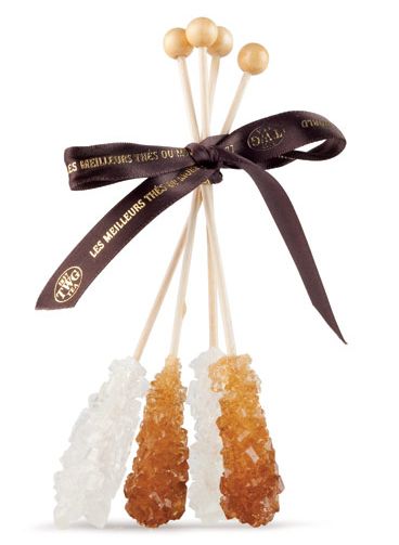 Pretty Rock Candy Sugar Sticks - or a recipe to make your own Holiday Gifts For Teachers, Best Food Gifts, Twg Tea, Sugar Sticks, Dean Deluca, Gourmet Gift Baskets, Sugar Candy, Processed Sugar, Swizzle Sticks