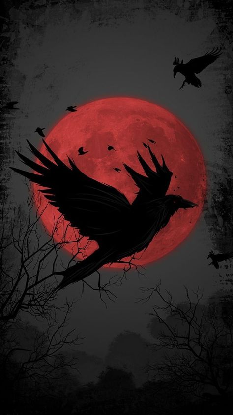 Sick Artwork, Japanese Wallpaper Iphone, Samurai Wallpaper, Itachi Uchiha Art, Scary Wallpaper, Crow Art, Japon Illustration, Dark Phone Wallpapers, Pop Art Wallpaper