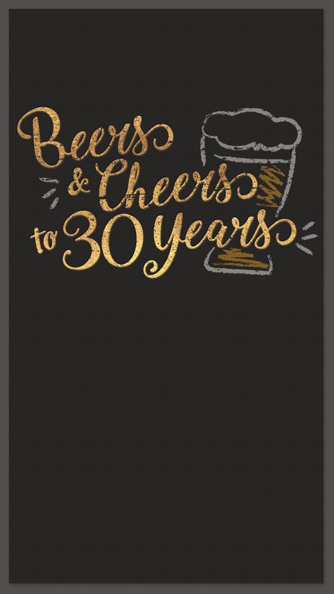 Cheers To 30 Years Invitation, 30th Birthday Invitations Template, Birthday Potluck, Beer Birthday Party, Milestone Birthday Invitations, 30th Party, Bday Invitations, 30th Bday, Beer Birthday