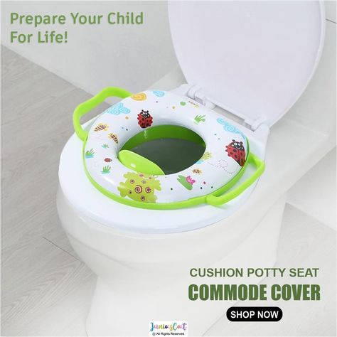 This Cushion Potty Seat Commode Cover is made of high-quality fluff, soft, warm and durable. It's really warm and comfortable, bid farewell to the cold toilet lid. Portable, reusable and easy to remove and cover. It's Easy to clean and reuse. Call/WhatsApp at 0331-2888678 for Order and Details. #Juniorscart #baby #babyshower #babygirl #babyboy #babyfever #babykiss #babyclothes #winterbaby #genuinebabyproduct #onlinebabyshop #winterfashion #babywinter #customromper #babygift #newbornphotography Bathing Essentials, Potty Seat, Baby Kiss, Baby Winter, Call Whatsapp, Baby Fever, Newborn Photography, Washing Machine, Baby Gifts