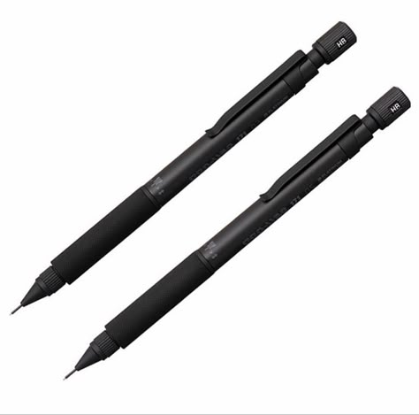 Black Mechanical Pencils, Emo School Supplies, Black School Supplies, Black Stationary, Pencil Png, Kawaii School Supplies, Art Essentials, Cool School Supplies, Study Stationery