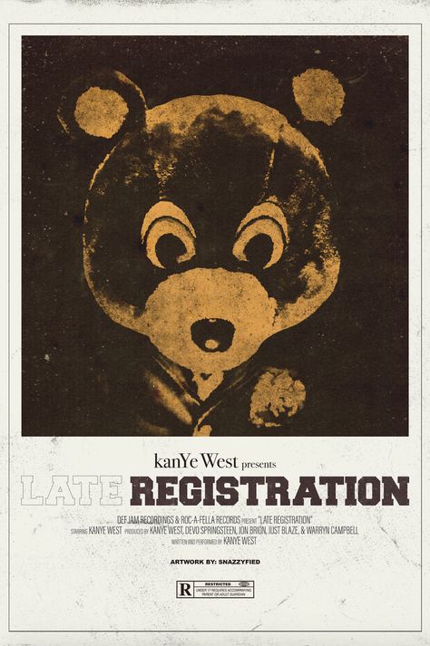 Registration Poster, Kanye West Poster, Dpi Photo, Kanye West Wallpaper, Late Registration, Clean Images, Nike Poster, Music Poster Design, Collage Poster