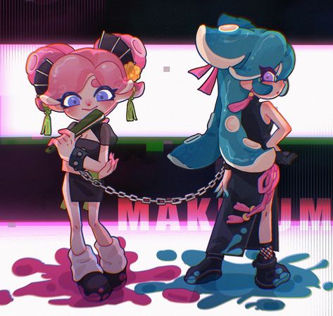 Octoling Poses, Splatoon Fanmade Idols, Splatoon Fan Hairstyles, Splatoon Base, Splatoon Fan Made Species, Splatoon Octoling Oc, Splatoon Hairstyles Octo, Splatoon Octoling Hairstyles, Octoling Hairstyles