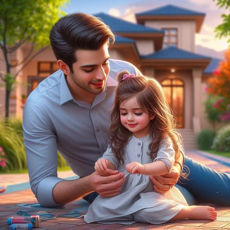 Father Daughter Cartoon Images, Father Daughter Photos Indian, Father Daughter Images, Father And Daughter Pics, Father Daughter Pictures, Mother And Daughter Drawing, Girls Profiles, Cute Hijab Cartoon Wallpaper, Father Daughter Photos