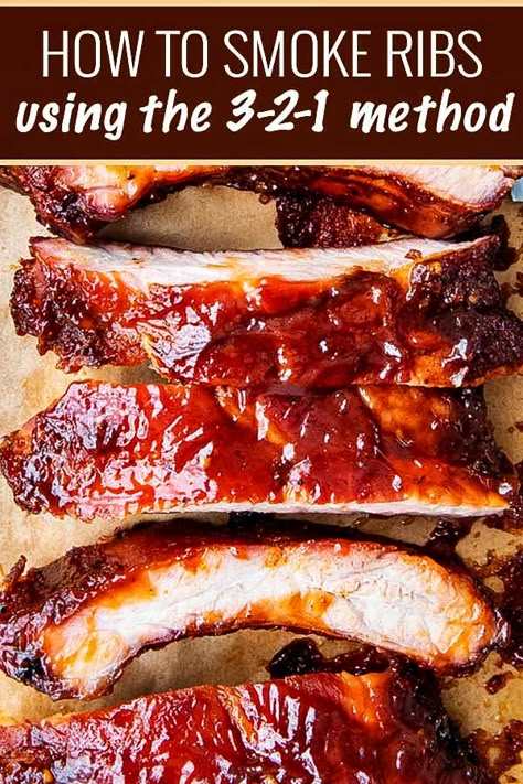 3 2 1 Smoked Ribs Hey Grill Hey, Brine Ribs For Smoker, 321 Smoked Ribs, Pomegranate Desserts, Grill Ribs, Ribs Recipe Oven, Pork Back Ribs, The Chunky Chef, Bbq Recipes Ribs