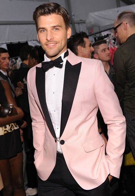 men+blazers | ... blazer jacket sports coat pink pink blazer male model fashion mens Pink Tux, Prom Tux, Pink Tuxedo, Prom Men, Johannes Huebl, Terno Slim, Prom Tuxedo, Prom Suit, Pink Cookies