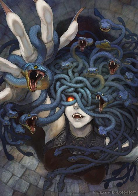 Medusa Gorgon, Medusa Art, Heroic Fantasy, 다크 판타지, Mythology Art, Mythological Creatures, Arte Fantasy, Cool Stuff, Creature Art