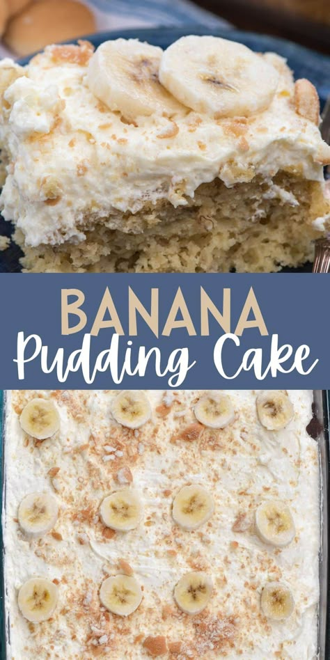 Cupcakes Recipes Easy, Easy Banana Cake Recipe, Banana Ideas, Easy Banana Cake, Simple Cake Recipe, Banana Cake Recipe Easy, Pudding Frosting, Cakes Elegant, Cakes Simple