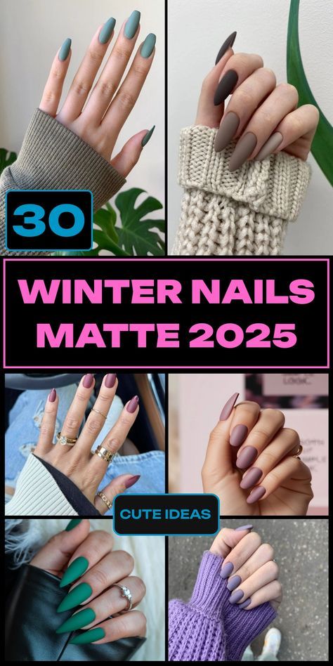 #DaisyNails #FloralNailArt #NailDesigns #CuteNails #SpringNails #NailInspo #FlowerNails #DaisyManicure #NailArtLovers #NailGoals #NailTrends #FreshNails Nail Designs Matte And Gloss, Winter Nail Designs Matte, January Matte Nails, Light Elegance Nails, Winter Matte Nail Designs, Matt Winter Nails, Mate Nail Design, Matte Winter Nails Short, Matte Nails Design Ideas Classy