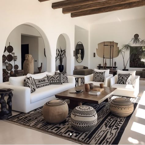 African Living Rooms, African Decor Living Room, Modern African Decor, Afrocentric Decor, African Interior Design, African House, African Inspired Decor, African Interior, African Home