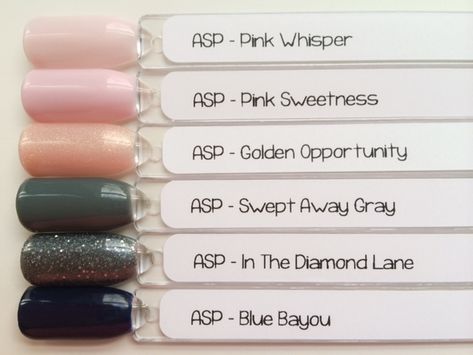 Click this image to show the full-size version. Asp Gel Polish Swatches, Asp Nail Gel Polish, Asp Gel Polish Colors, Gelish Swatches, Asp Gel Polish, Editorial Nails, Gel Polish Swatches, Knot Tutorial, Famke Janssen