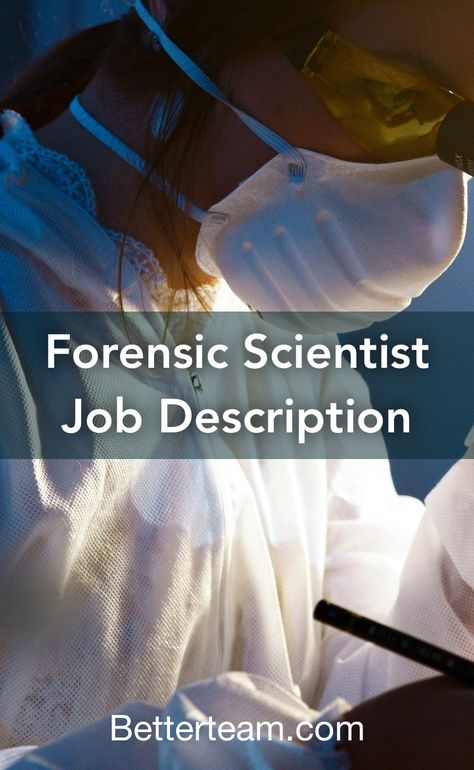 Learn about the key requirements, duties, responsibilities, and skills that should be in a Forensic Scientist Job Description. Job Description Template, Forensic Scientist, Major Crimes, Forensic Science, Forensic, Job Board, Job Application, Job Description, Job Hunting