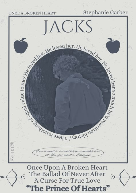 Jacks- the Prince of Hearts- jacks of the hollow- once upon a broken heart- Stephanie garber- the ballad of never after- a curse for true love- poster Jacks Prince Of Hearts Aesthetic, Jack Once Upon A Broken, The Ballad Of The Archer And The Fox Aesthetic, The Prince Of Hearts Jacks, Bookish Posters Aesthetic, Jacks Of The Hollow Fanart, Once Upon A Broken Fanart Jacks, The Ballad Of Never After Aesthetic, The Curse Of True Love