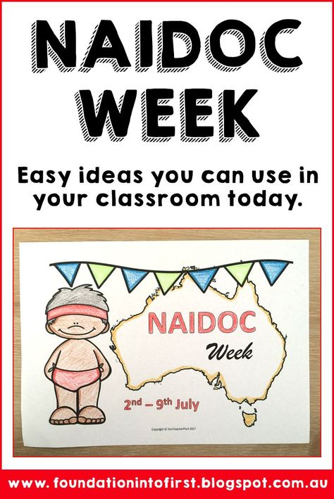 NAIDOC Week activities you can use in your classroom to celebrate Aboriginal and Torres Strait Islander achievements. Easy ideas for the primary classroom teacher. #australia #naidocweek #aboriginal #torresstraitislander #celebration Naidoc Week Activities Toddlers, Teaching Pedagogy, Naidoc Week Activities, Reconciliation Week, Early Education Classroom, Toddler Printables, Childcare Ideas, Aboriginal Education, Indigenous Education