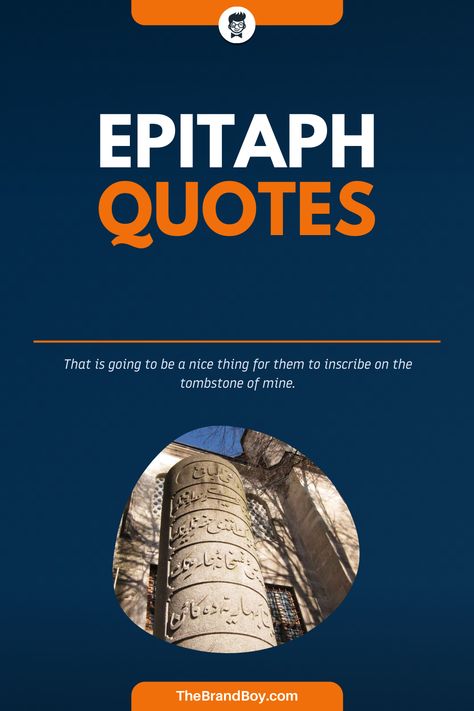 A headstone saying or a headstone quote inscribed on a memorial, which is also known as epitaph, happens to be an everlasting tribute to one who has departed. #FamousQuotes #FamousSayings #SayingsandQuotes #LeadersQuotes #EpitaphQuotes Epitaphs Quotes Short, Epitaphs Quotes, Headstone Quotes, Famous Sayings, We Always Love You, Short Text, Sayings And Quotes, The Departed, Blessed Are Those